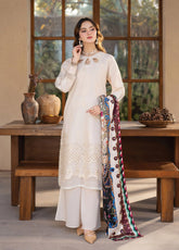 Stella By Mahnur Embroidered Lawn 3 Piece Unstitched Suit MN25S D-04B LUNA